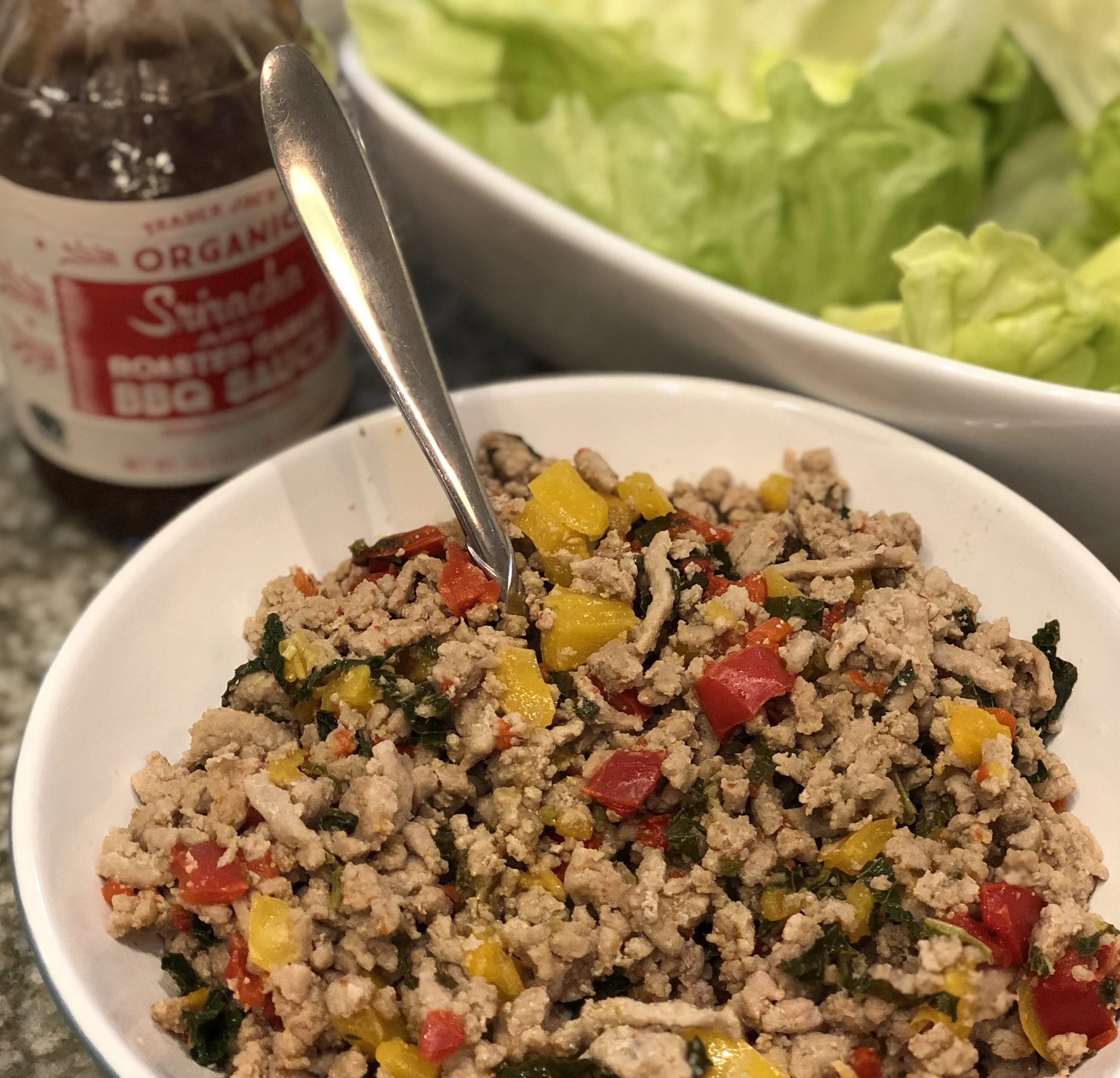 Thai Turkey Lettuce Cups