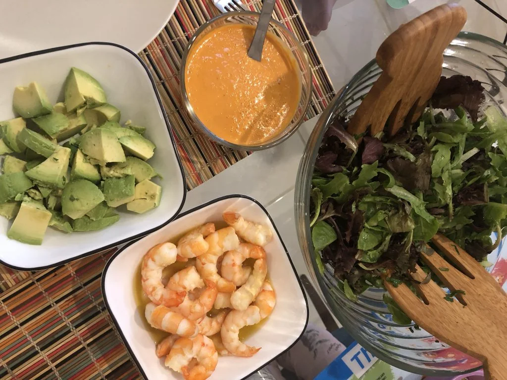Shrimp Salad with Avocado